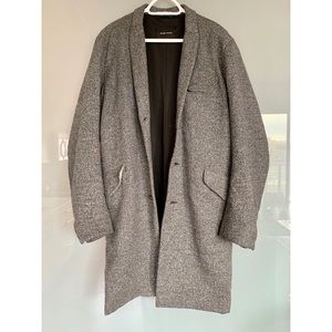 Wings + Horns Knit Wool Topcoat